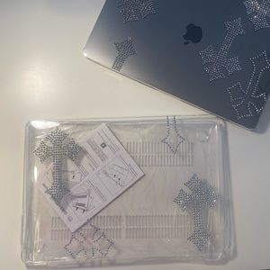 Custom Chrome Hearts MacBook Case